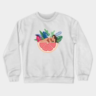 Grapefruit Crewneck Sweatshirt